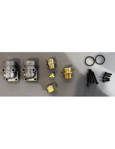 Coude et accessoires pour vanne sécurité gaz pour vitrine Inotech ITV02 et ITV04